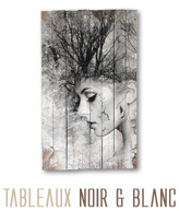 tableau palette noir et blanc