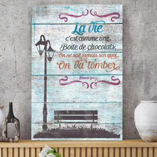 La vie c'est comme une boÃ®te de chocolat