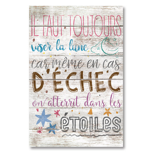 Tableau deco citation motivation